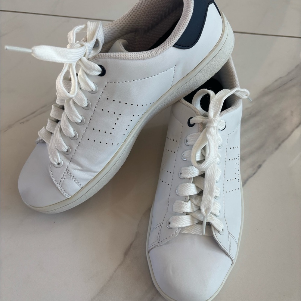 Tommy Hilfiger White Sneakers - Picture 2 of 10